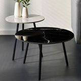 Wooden Nest Of 2 Tables Round - Casper