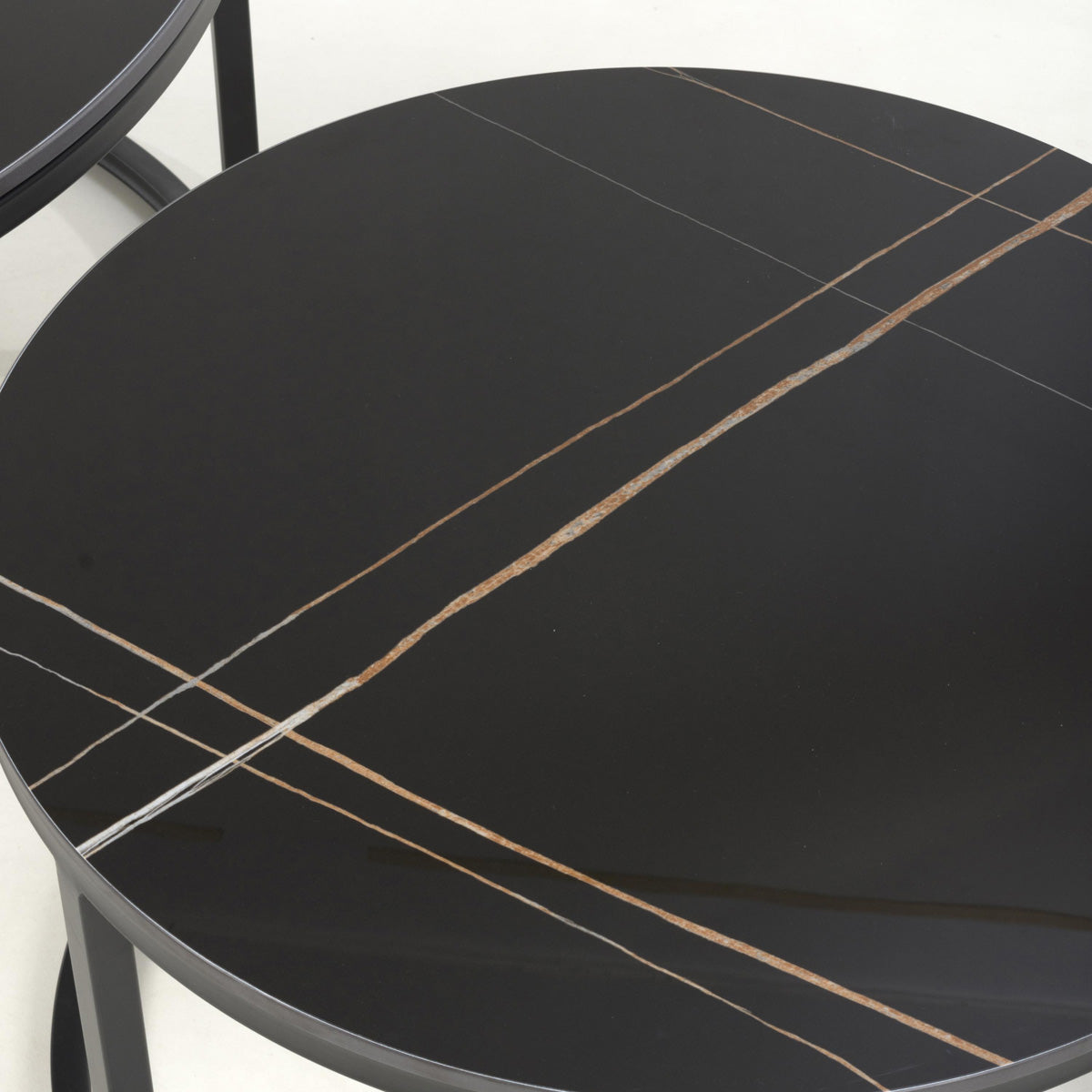 Wooden Nest Of 2 Tables Round - Delta