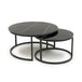 Wooden Nest Of 2 Tables Round - Delta