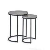 Wooden Nest Of 2 Tables - Staten