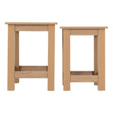 Wooden Nest Of 2 Tables - Tessa
