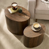 Wooden Nest Of 2 Tables - Toba