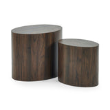 Wooden Nest Of 2 Tables - Toba