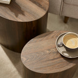 Wooden Nest Of 2 Tables - Toba