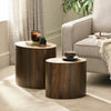 Wooden Nest Of 2 Tables - Toba
