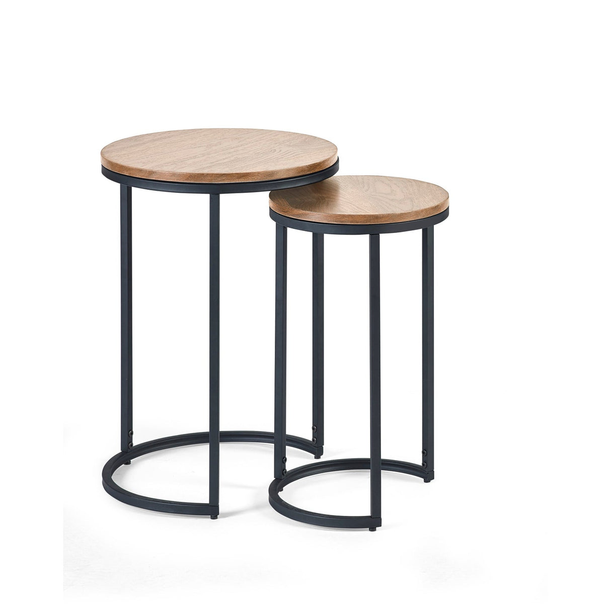 Wooden Nest Of 2 Tables - Tribeca
