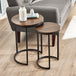 Wooden Nest Of 2 Tables - Tribeca