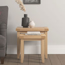 Wooden Nest Of 2 Tables - Windsor