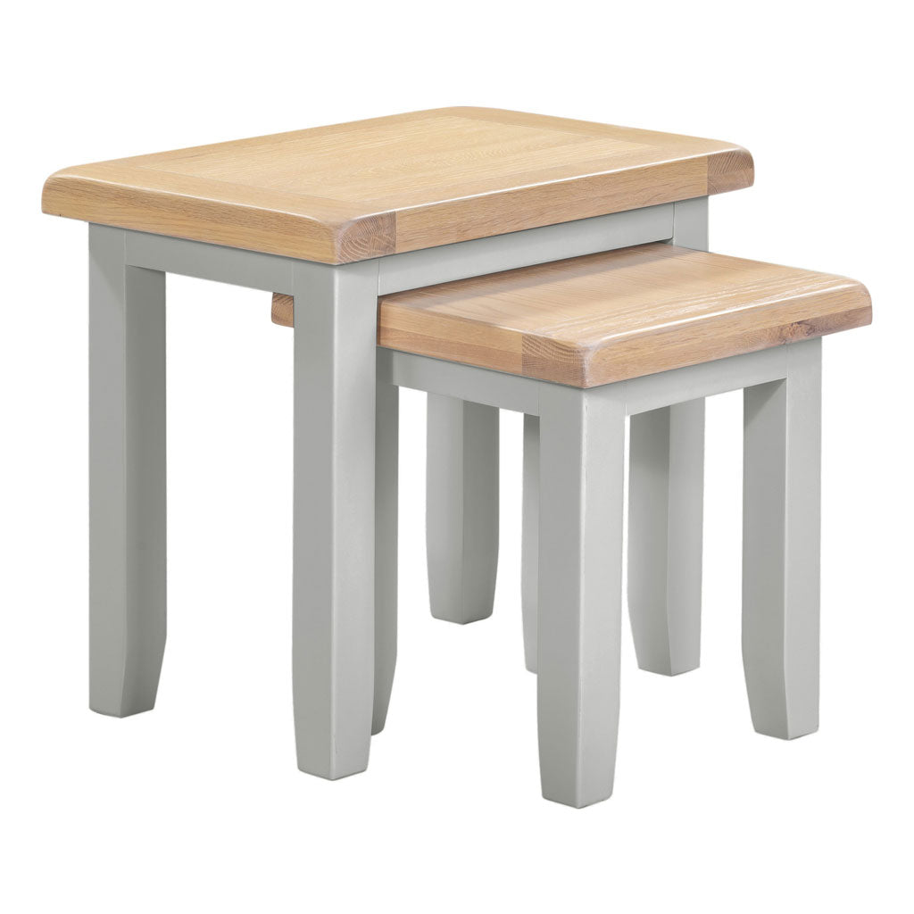 Wooden Nest Of 2 Tables - Windsor