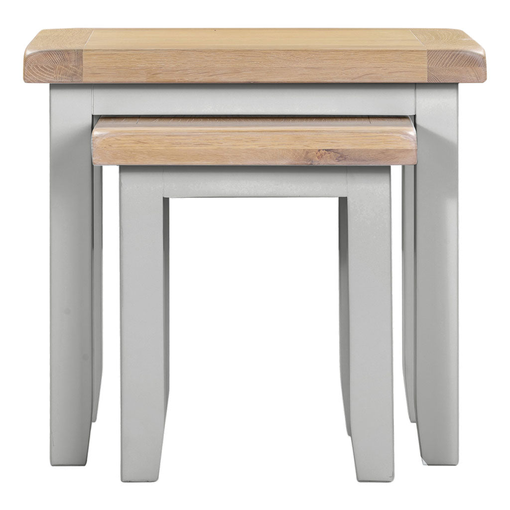 Wooden Nest Of 2 Tables - Windsor