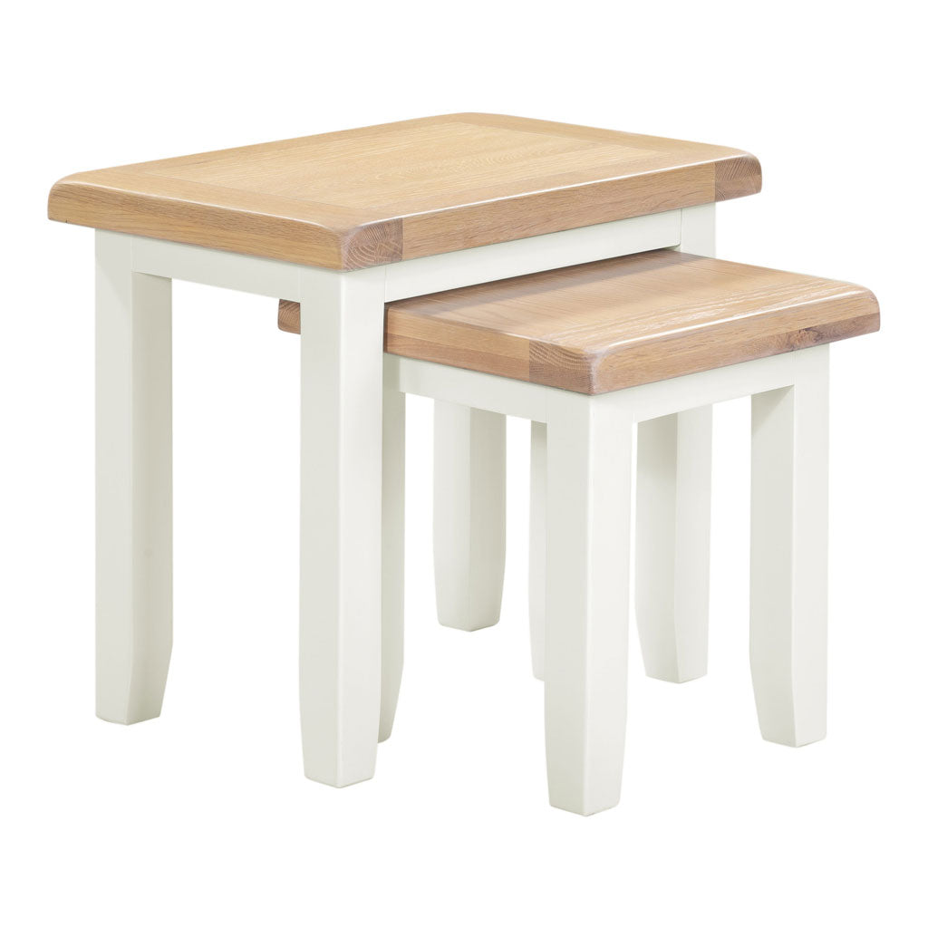 Wooden Nest Of 2 Tables - Windsor