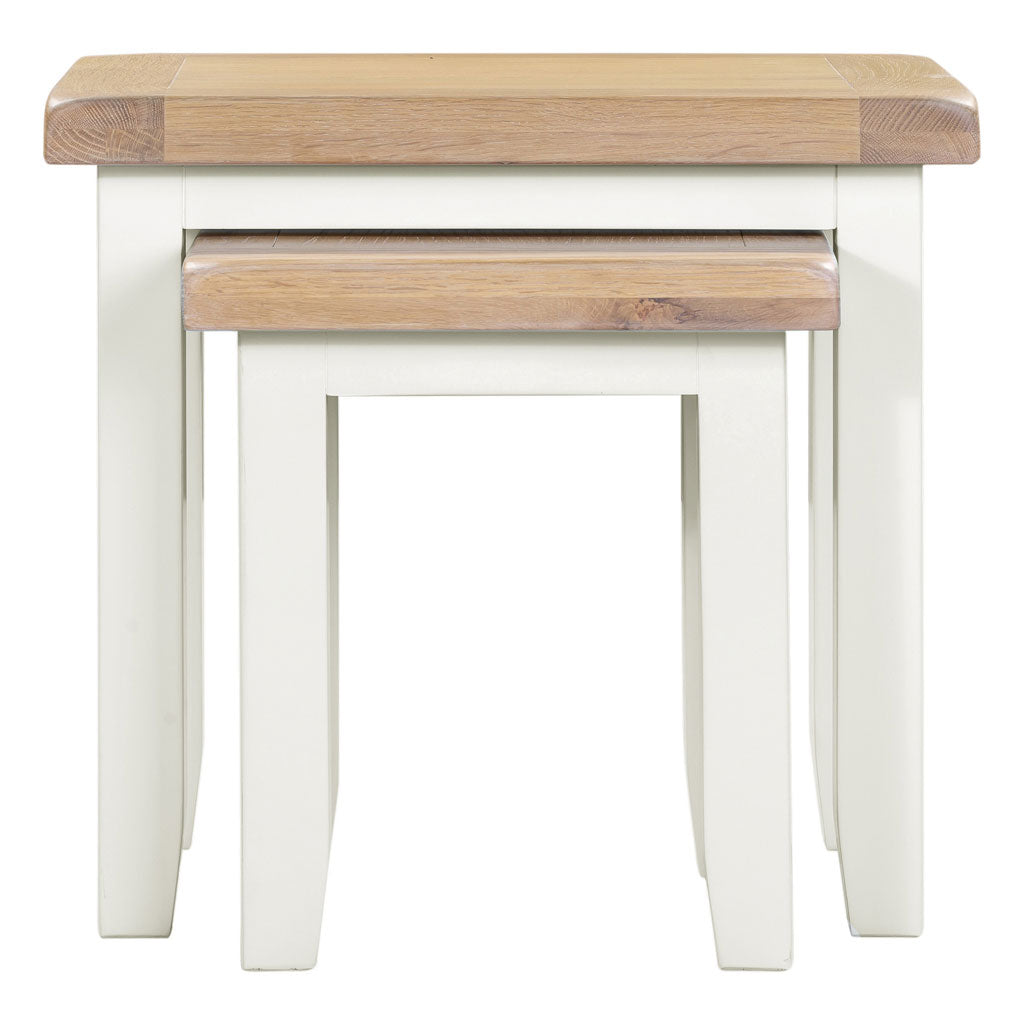 Wooden Nest Of 2 Tables - Windsor