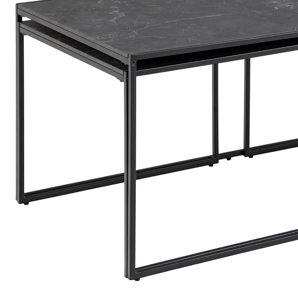 Wooden Nest Of 3 Coffee Tables - Infinity