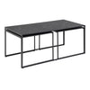 Wooden Nest Of 3 Coffee Tables - Infinity