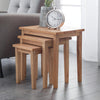 Wooden Nest Of 3 Tables - Cleo