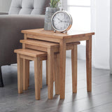 Wooden Nest Of 3 Tables - Cleo