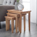 Wooden Nest Of 3 Tables - Cleo