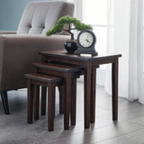 Wooden Nest Of 3 Tables - Cleo