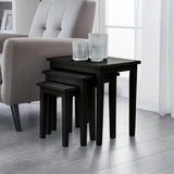Wooden Nest Of 3 Tables - Cleo