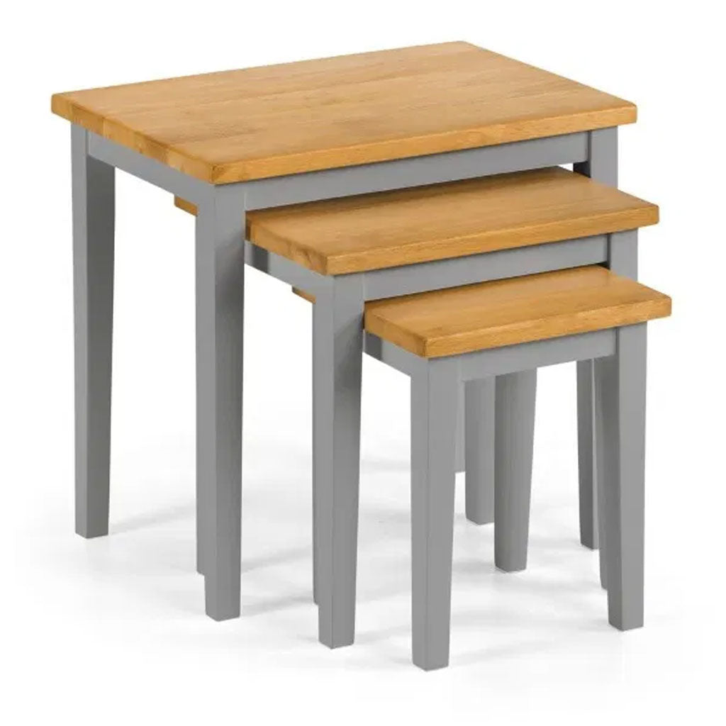 Wooden Nest Of 3 Tables - Cleo