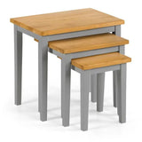 Wooden Nest Of 3 Tables - Cleo
