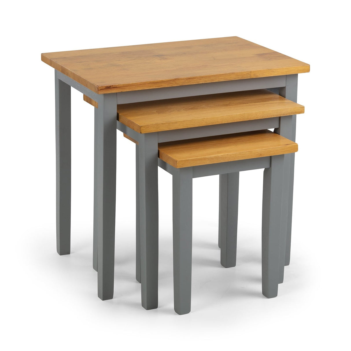 Wooden Nest Of 3 Tables - Cleo