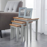 Wooden Nest Of 3 Tables - Cleo