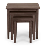 Wooden Nest Of 3 Tables - Cleo