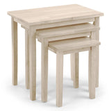 Wooden Nest Of 3 Tables - Cleo