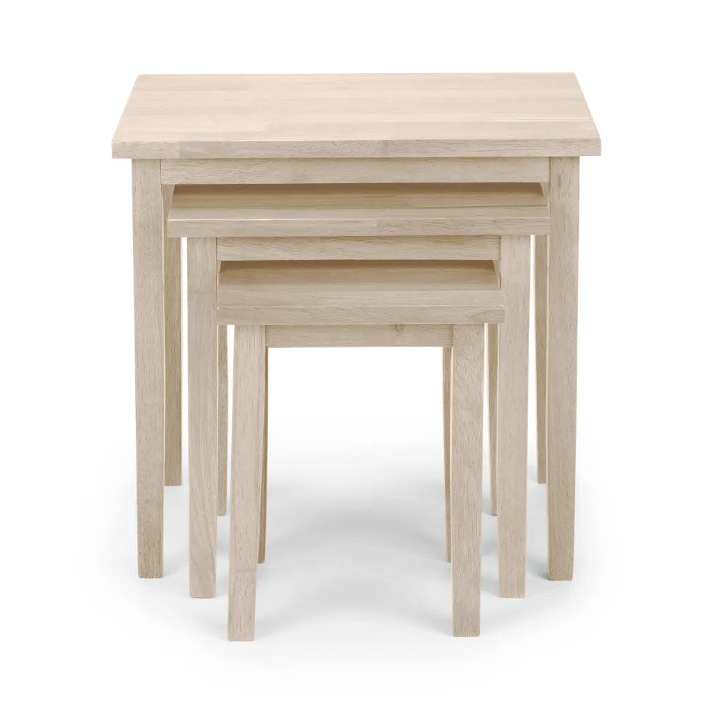 Wooden Nest Of 3 Tables - Cleo