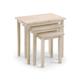 Wooden Nest Of 3 Tables - Cleo