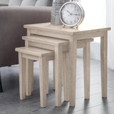 Wooden Nest Of 3 Tables - Cleo