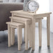 Wooden Nest Of 3 Tables - Cleo