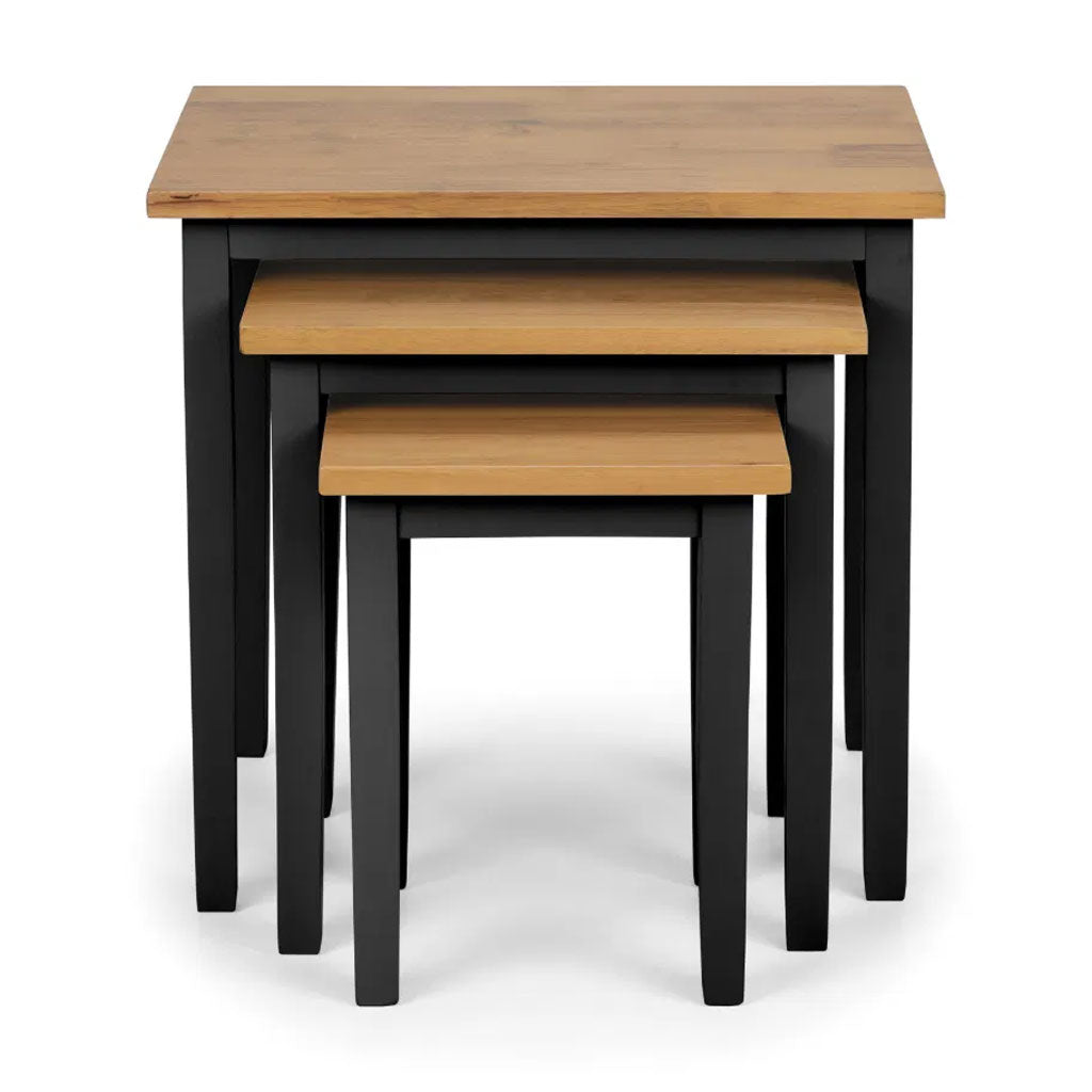 Wooden Nest Of 3 Tables - Cleo