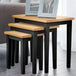 Wooden Nest Of 3 Tables - Cleo