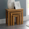 Wooden Nest Of 3 Tables - Coxmoor