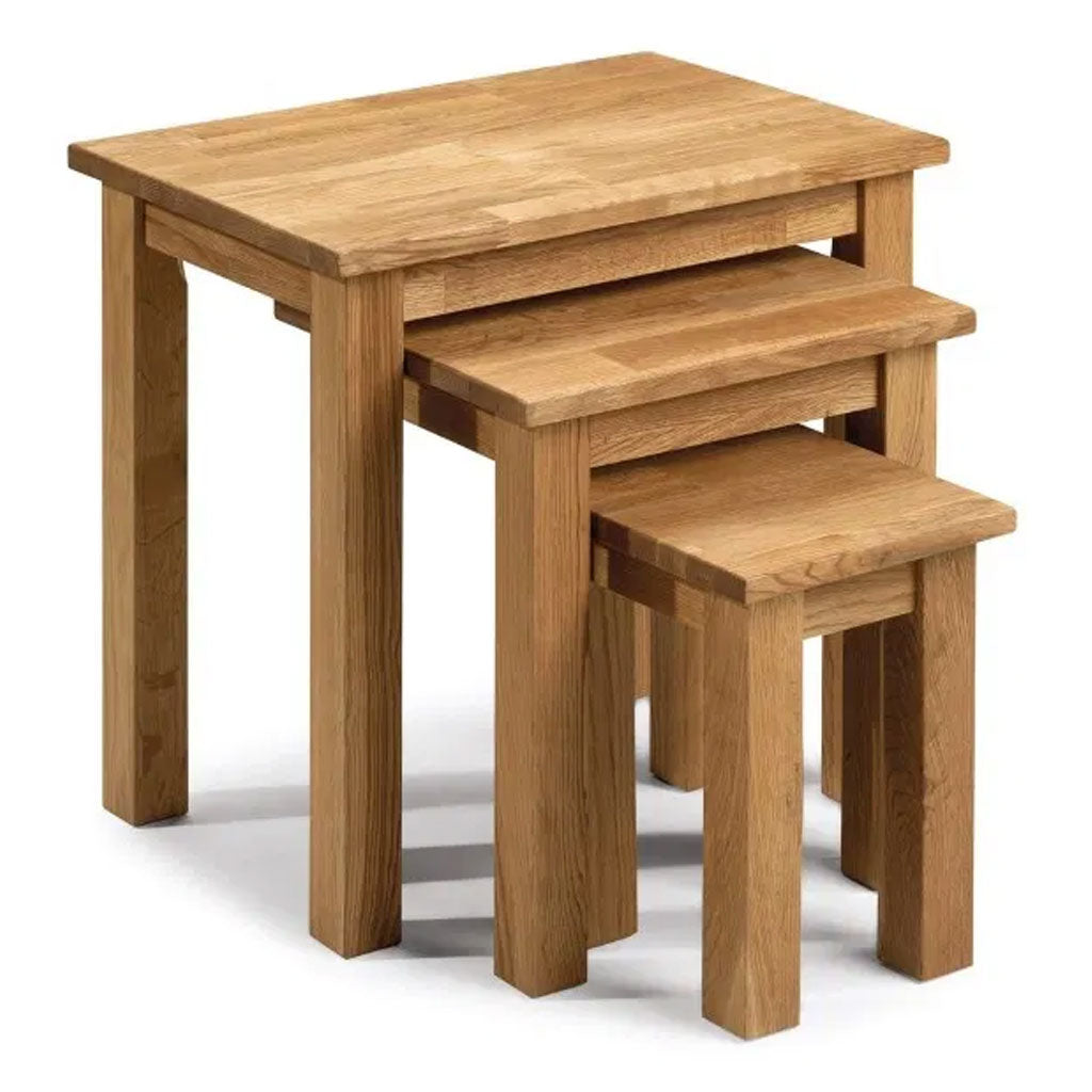 Wooden Nest Of 3 Tables - Coxmoor
