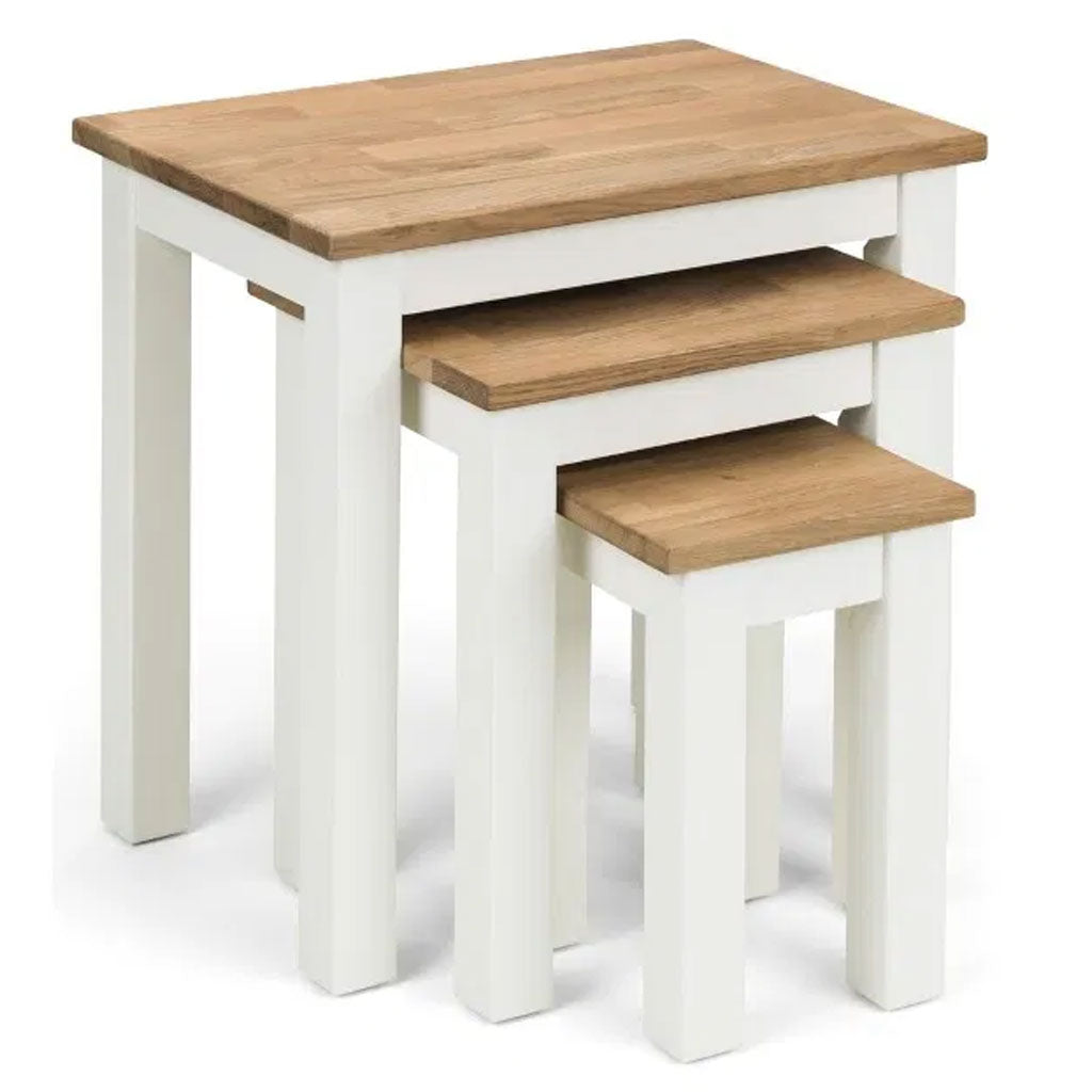 Wooden Nest Of 3 Tables - Coxmoor