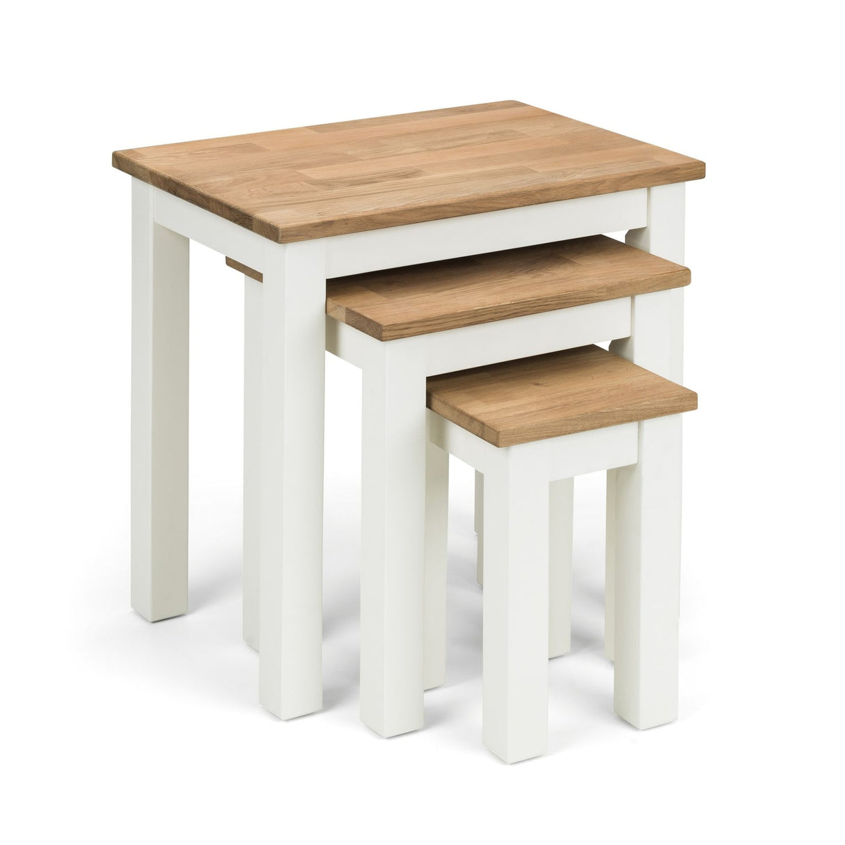 Wooden Nest Of 3 Tables - Coxmoor