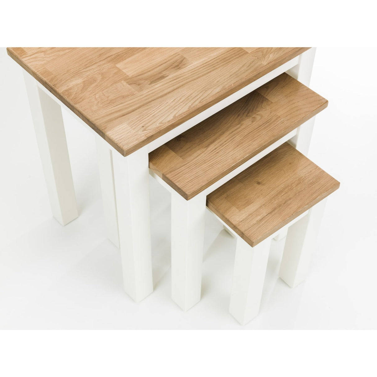 Wooden Nest Of 3 Tables - Coxmoor