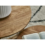 Wooden Nest Of 3 Tables - Nidri