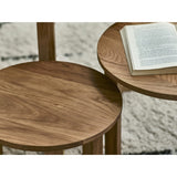 Wooden Nest Of 3 Tables - Nidri