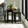 Wooden Nest Of 3 Tables - Nidri