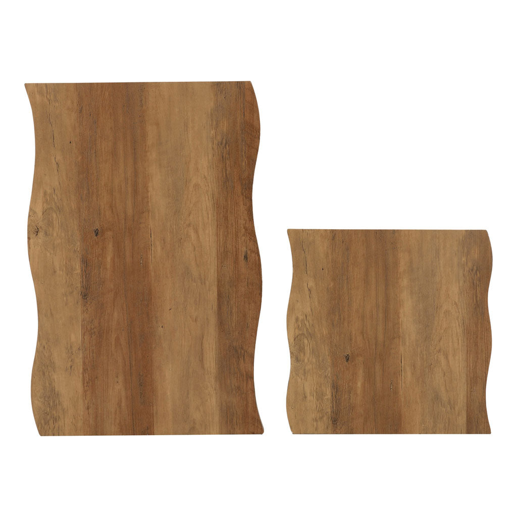 Wooden Nest Of 3 Tables - Quebec