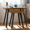 Wooden Nest Of 3 Tables - Quebec