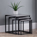 Wooden Nest Of 3 Tables - Staten
