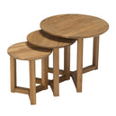 Wooden Nest Of 3 Tables - Stow