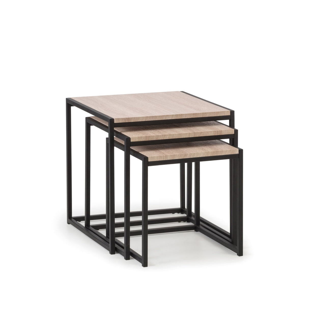 Wooden Nest Of 3 Tables - Tribeca