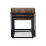 Wooden Nest Of 3 Tables - Tribeca