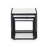 Wooden Nest Of 3 Tables - Tribeca